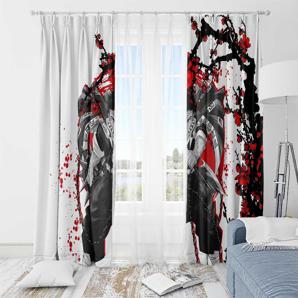 Gyomei Himejima - Demon Slayer Window Curtain Anime Japan Style
