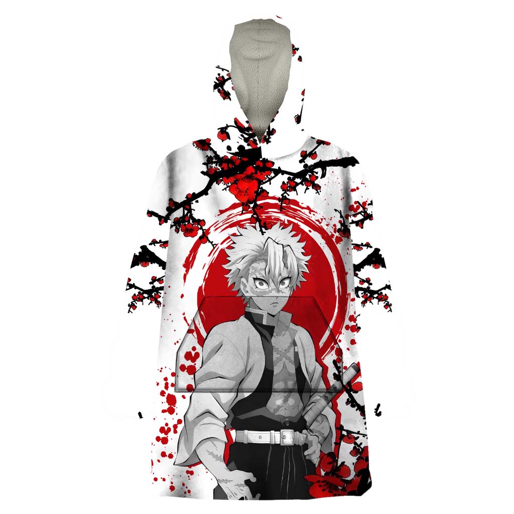 Sanemi Shinazugawa - Demon Slayer Wearable Blanket Hoodie Anime Japan Style