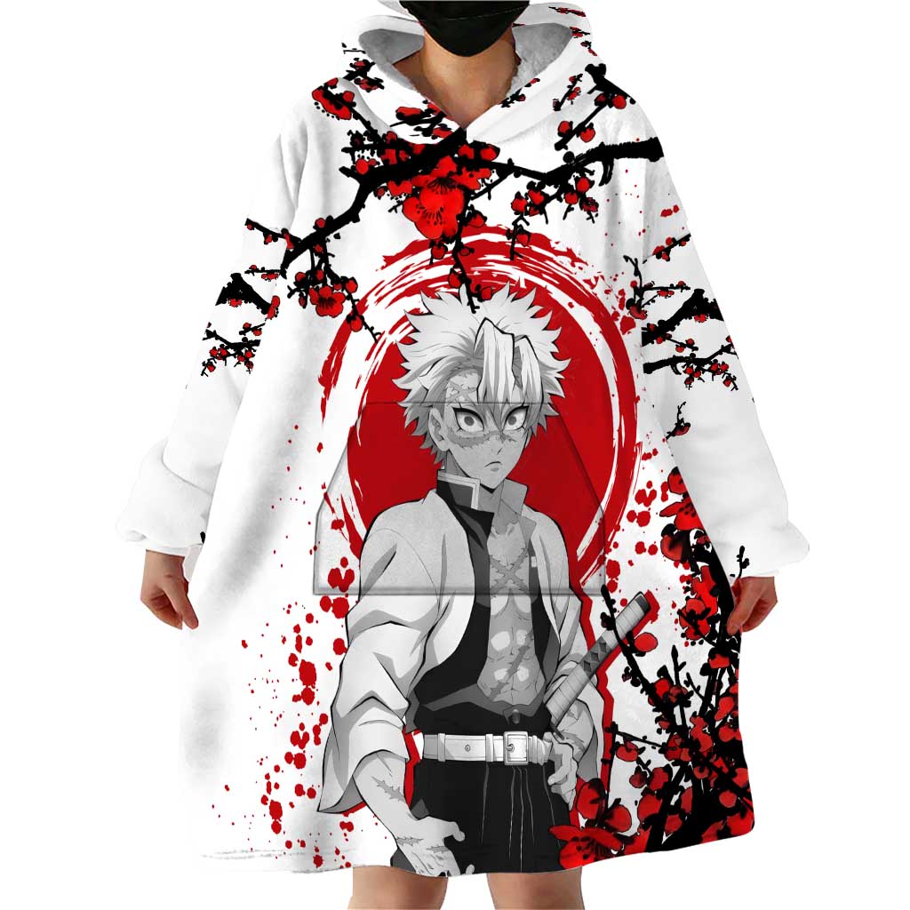 Sanemi Shinazugawa - Demon Slayer Wearable Blanket Hoodie Anime Japan Style