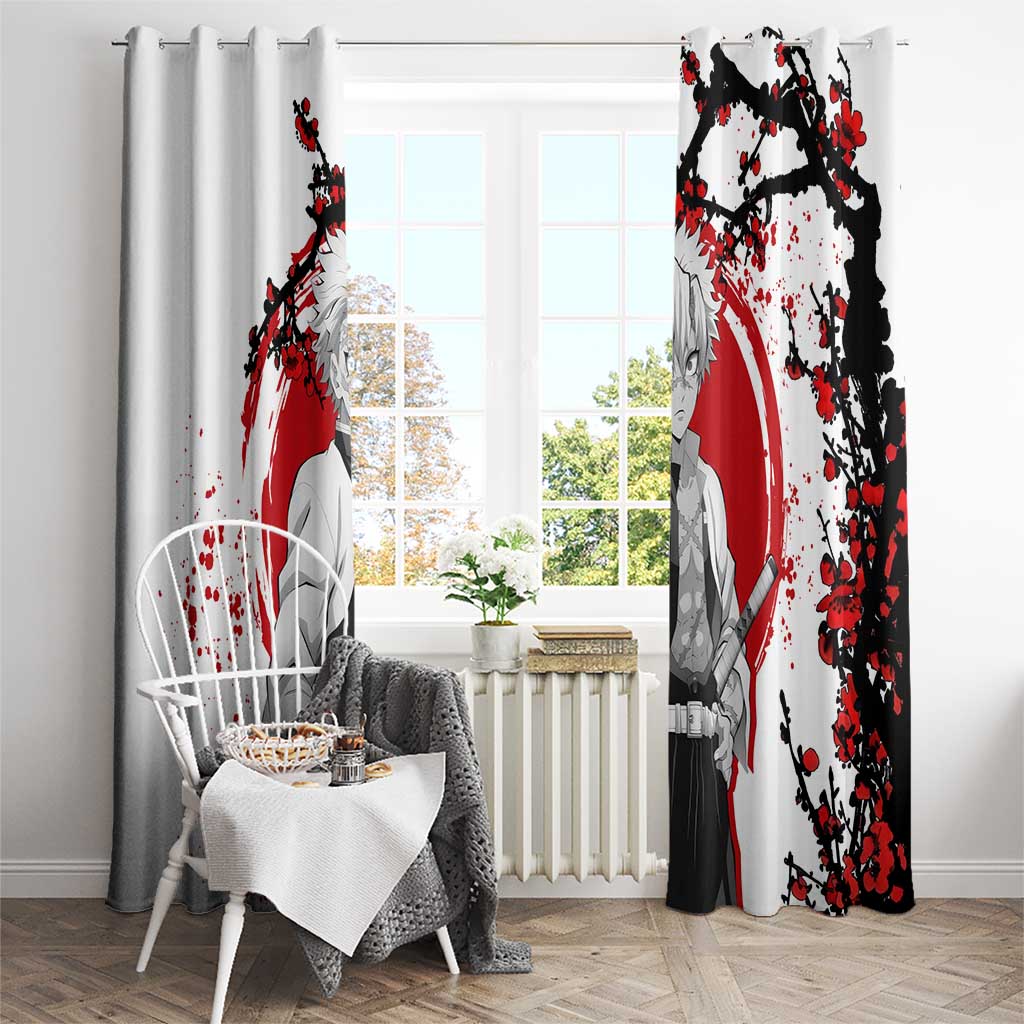 Sanemi Shinazugawa - Demon Slayer Window Curtain Anime Japan Style