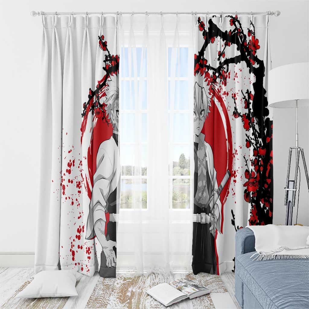 Sanemi Shinazugawa - Demon Slayer Window Curtain Anime Japan Style