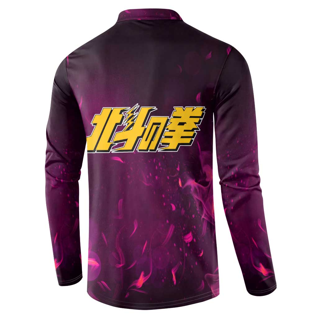 Thouzer - Fist Of The North Star Button Sweatshirt Anime Style