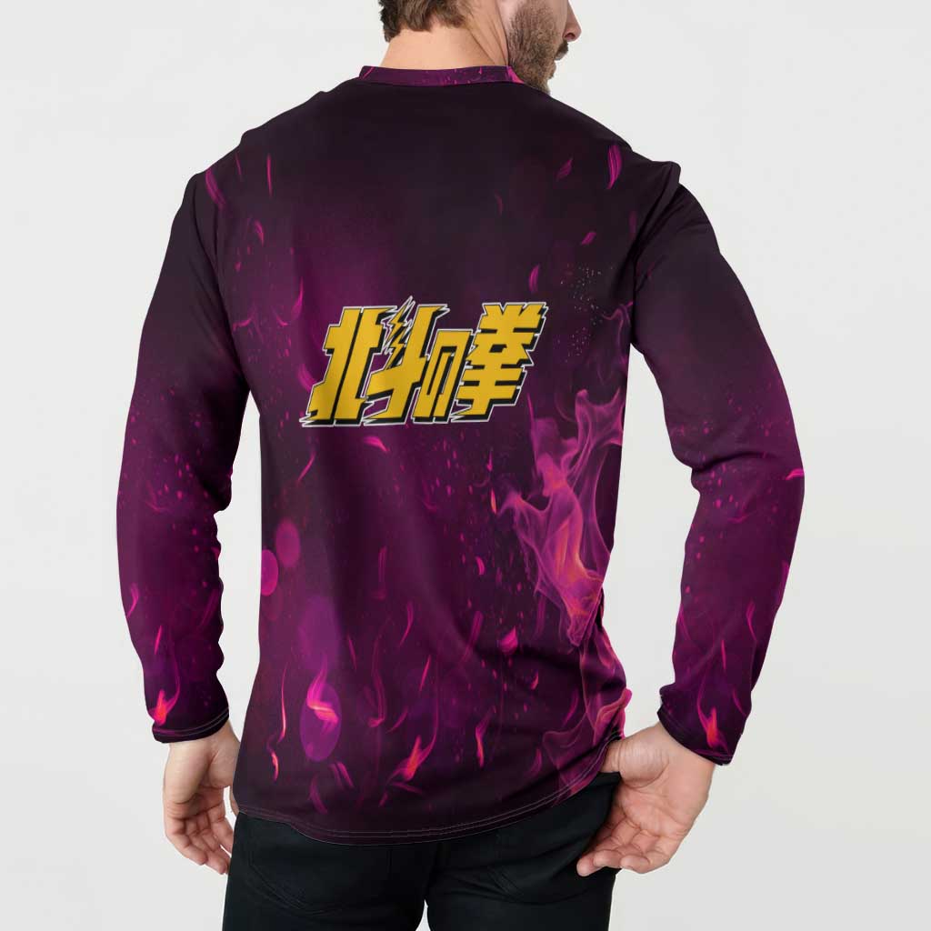 Thouzer - Fist Of The North Star Button Sweatshirt Anime Style