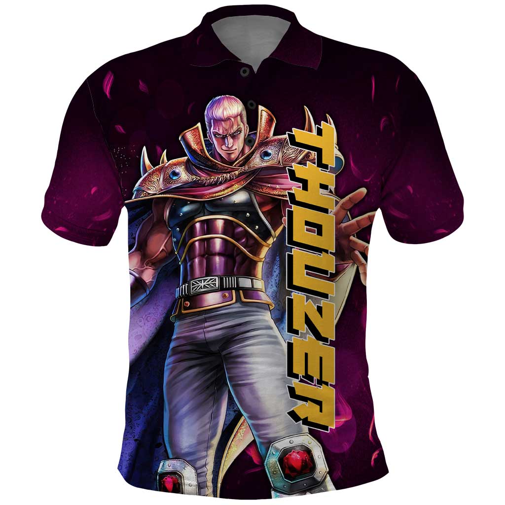 Thouzer - Fist Of The North Star Polo Shirt Anime Style
