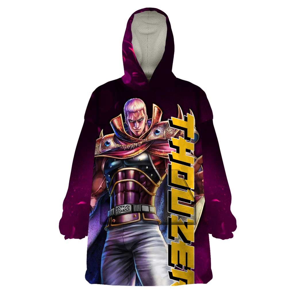 Thouzer - Fist Of The North Star Wearable Blanket Hoodie Anime Style