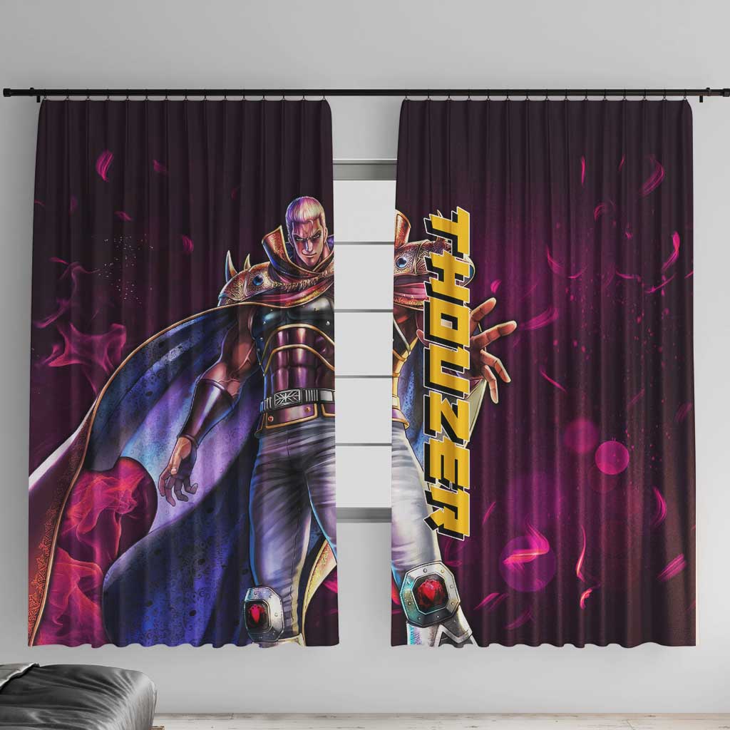 Thouzer - Fist Of The North Star Window Curtain Anime Style