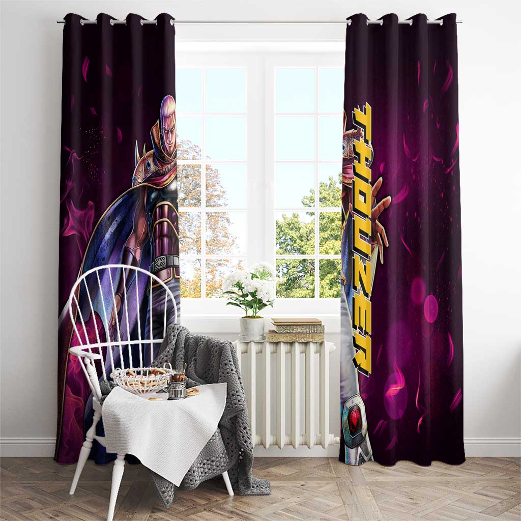 Thouzer - Fist Of The North Star Window Curtain Anime Style