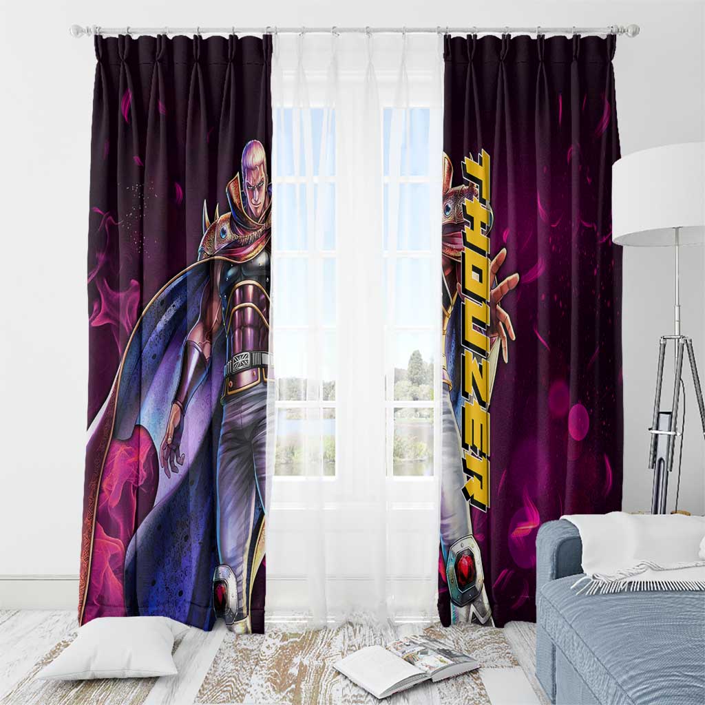 Thouzer - Fist Of The North Star Window Curtain Anime Style