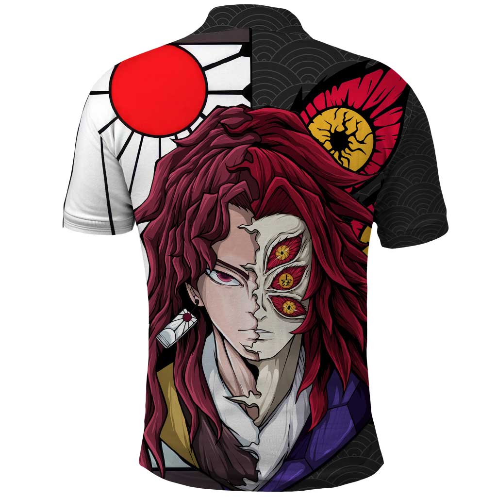 Kokushibo And Yoriichi - Demon Slayer Polo Shirt Anime Style