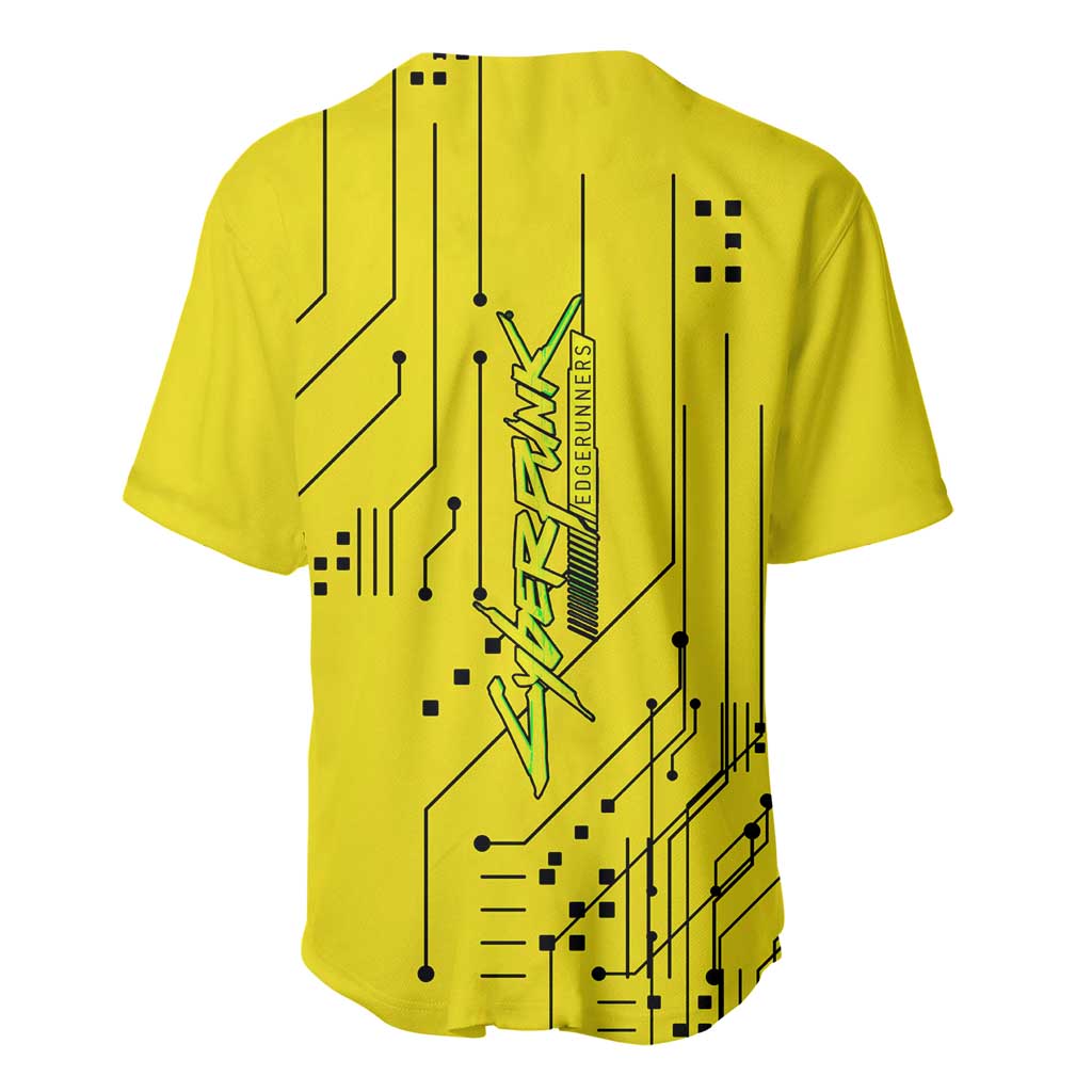 Cyberpunk Rebecca Baseball Jersey Anime Style