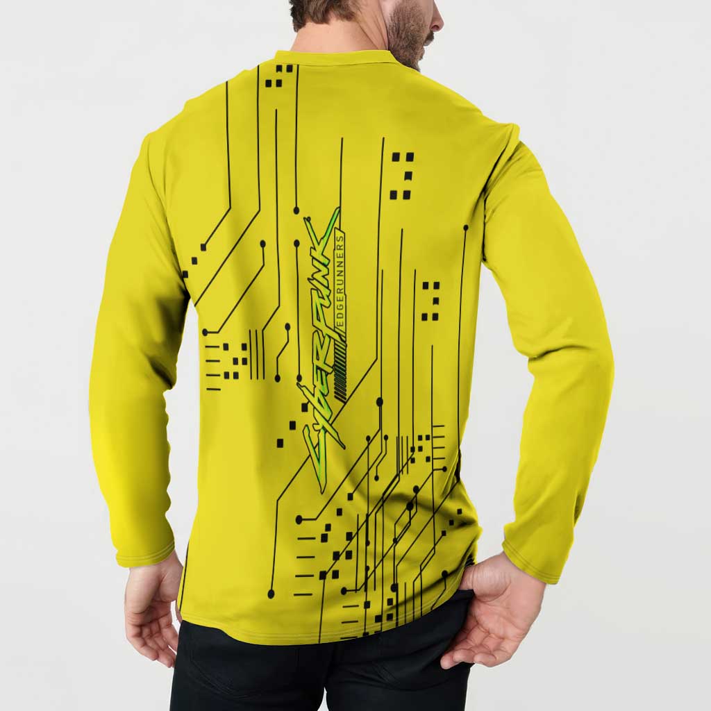 Cyberpunk Rebecca Button Sweatshirt Anime Style