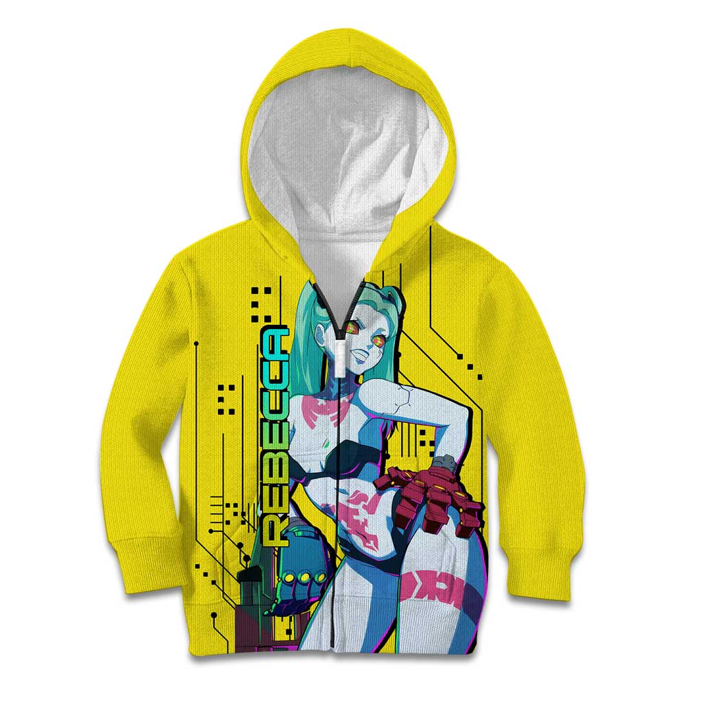 Cyberpunk Rebecca Kid Hoodie Anime Style
