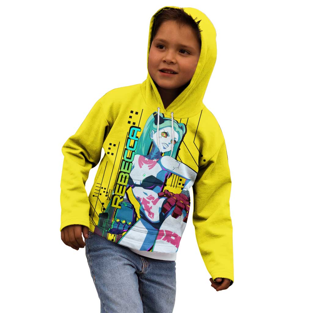 Cyberpunk Rebecca Kid Hoodie Anime Style