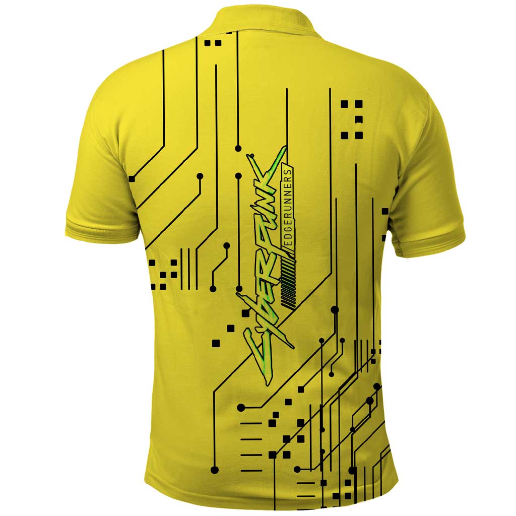 Cyberpunk Rebecca Polo Shirt Anime Style