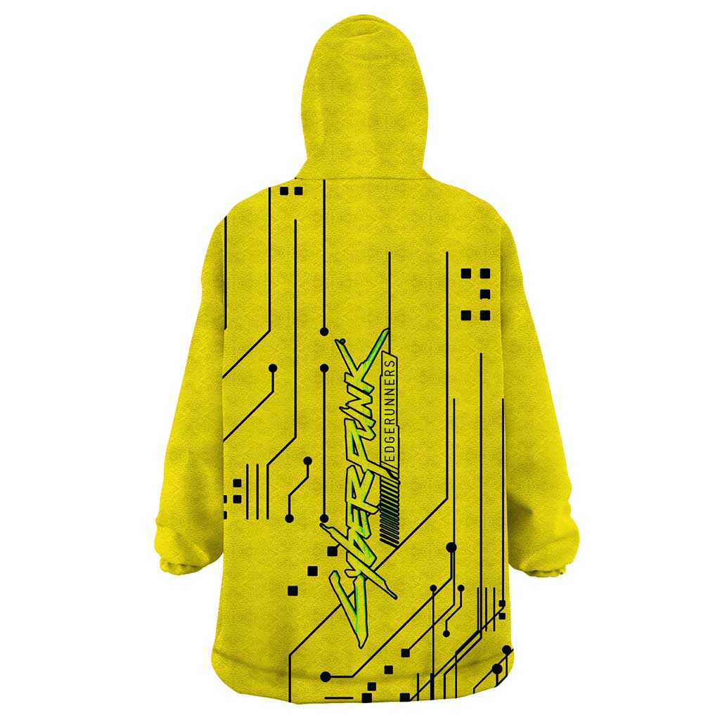 Cyberpunk Rebecca Wearable Blanket Hoodie Anime Style