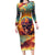 i-can-fix-stupid-bit-its-gonna-hurt-flaming-kull-long-sleeve-bodycon-dress
