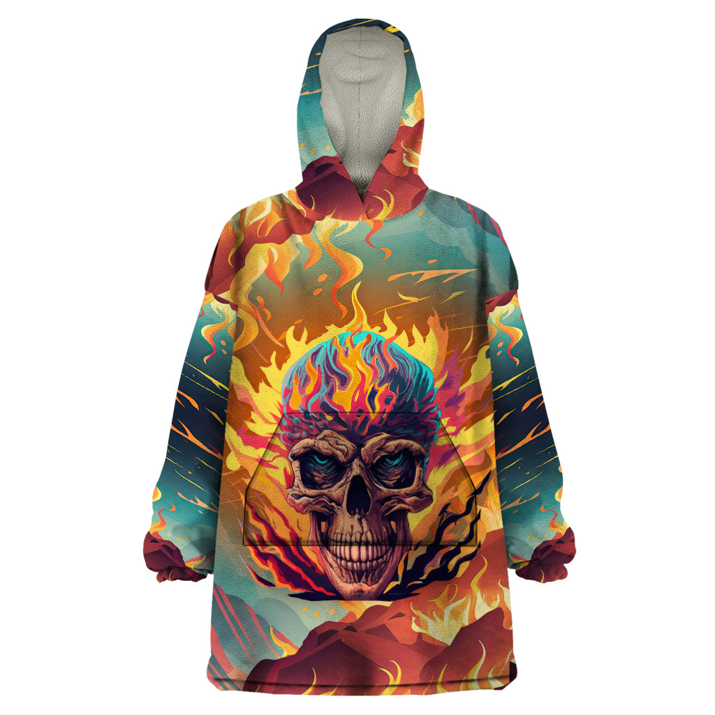 i-can-fix-stupid-bit-its-gonna-hurt-flaming-kull-wearable-blanket-hoodie
