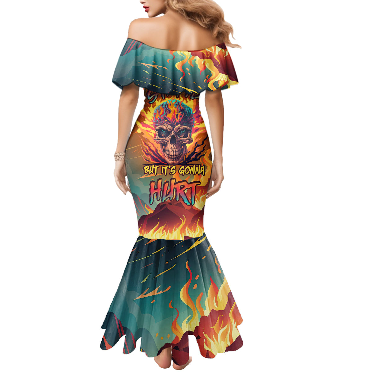 skull-flaming-mermaid-dress-i-can-fix-stupid-but-its-gonna-hurt