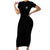 Obanai Iguro Kimesu No Yaiba Short Sleeve Bodycon Dress Anime Style