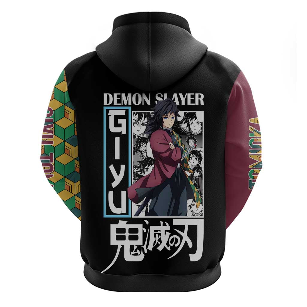 Giyu Tomioka V2 Demon Slayer Hoodie Anime Style