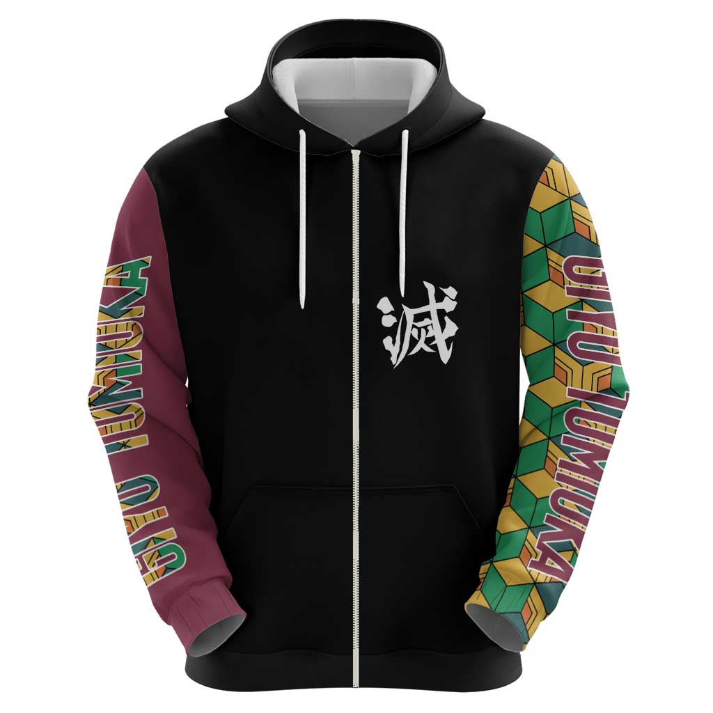 Giyu Tomioka V2 Demon Slayer Hoodie Anime Style