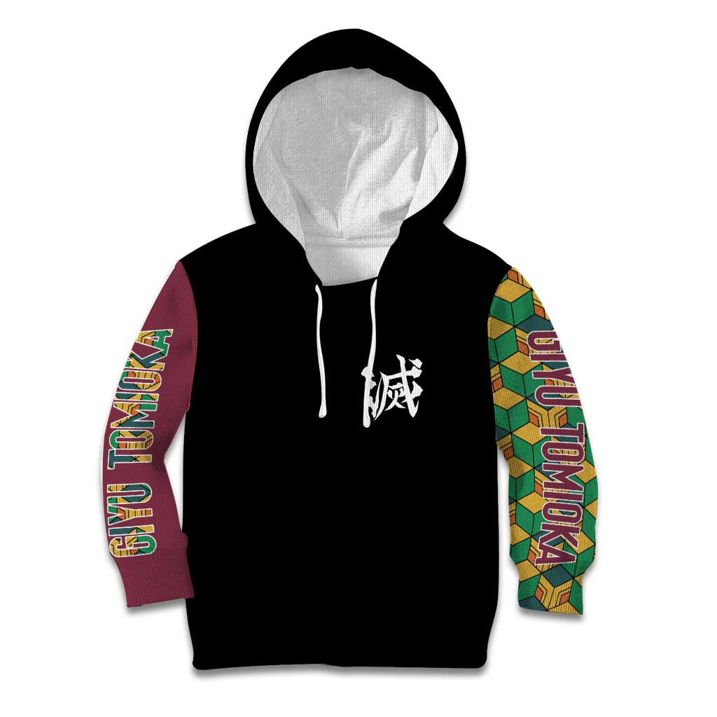 Giyu Tomioka V2 Demon Slayer Kid Hoodie Anime Style