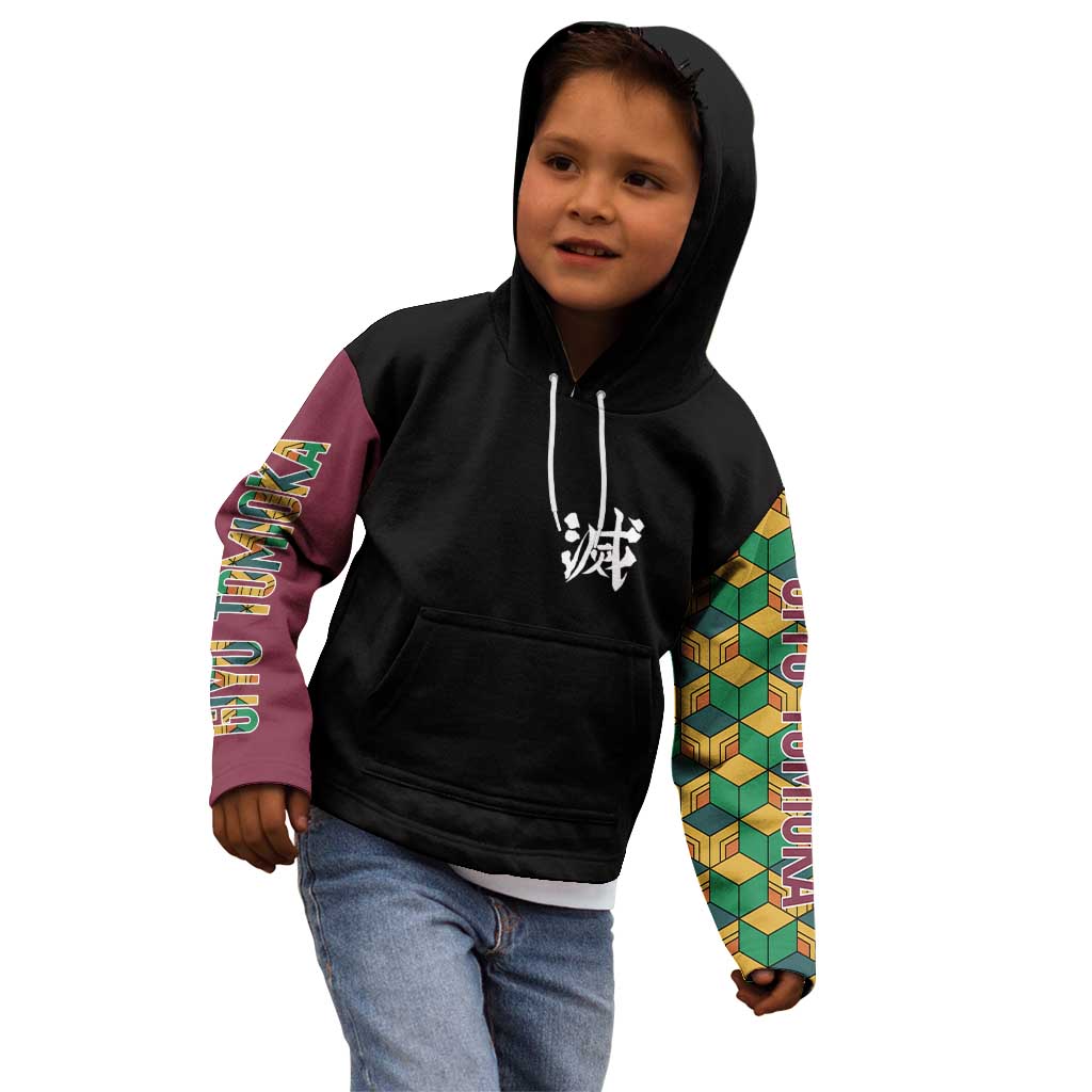 Giyu Tomioka V2 Demon Slayer Kid Hoodie Anime Style