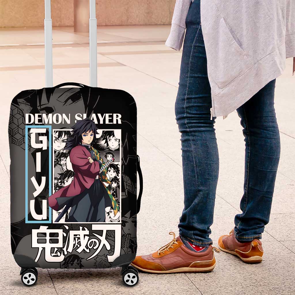 Giyu Tomioka V2 Demon Slayer Luggage Cover Anime Style
