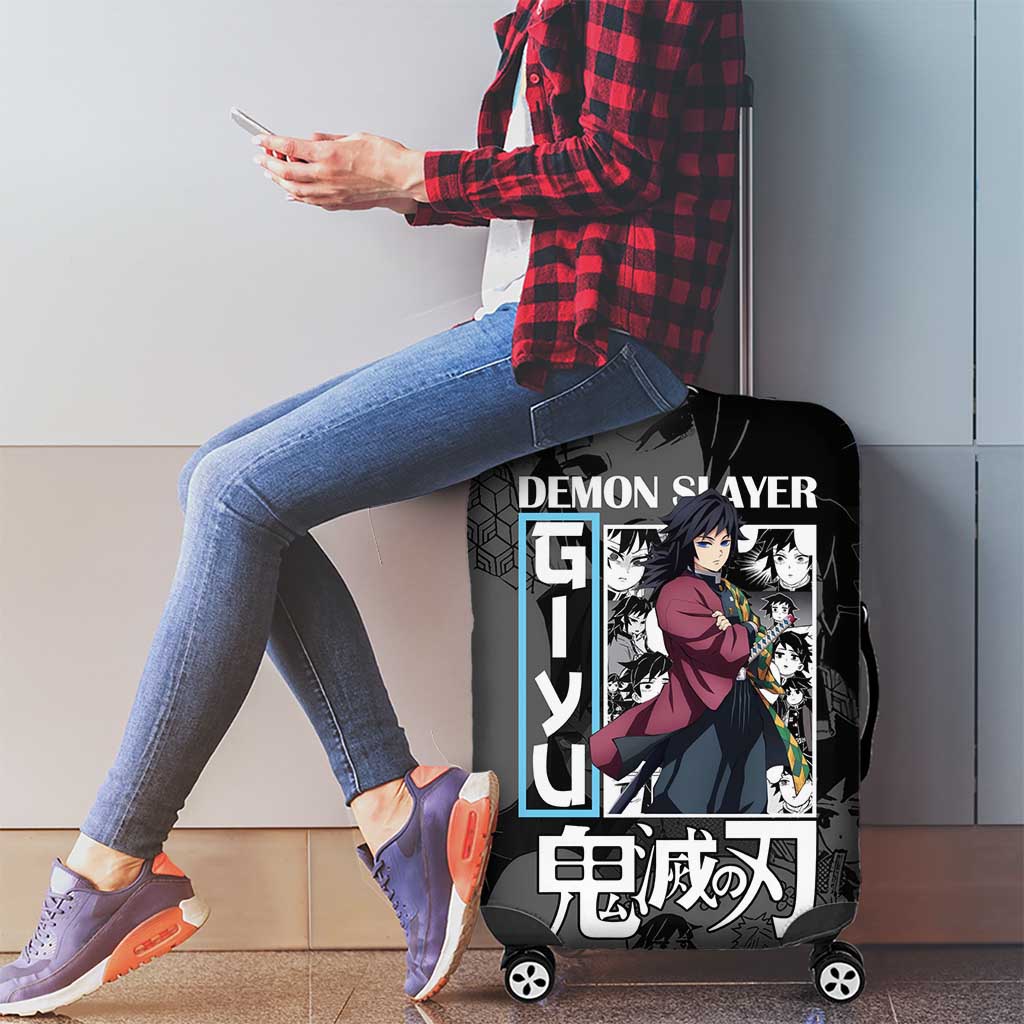 Giyu Tomioka V2 Demon Slayer Luggage Cover Anime Style