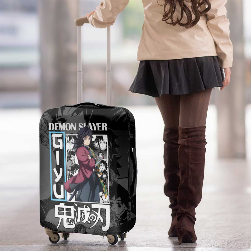 Giyu Tomioka V2 Demon Slayer Luggage Cover Anime Style