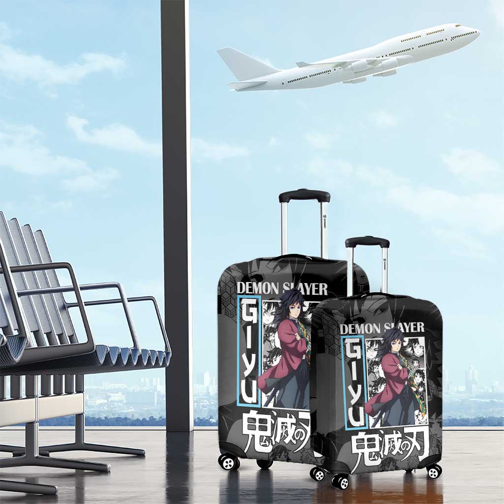 Giyu Tomioka V2 Demon Slayer Luggage Cover Anime Style