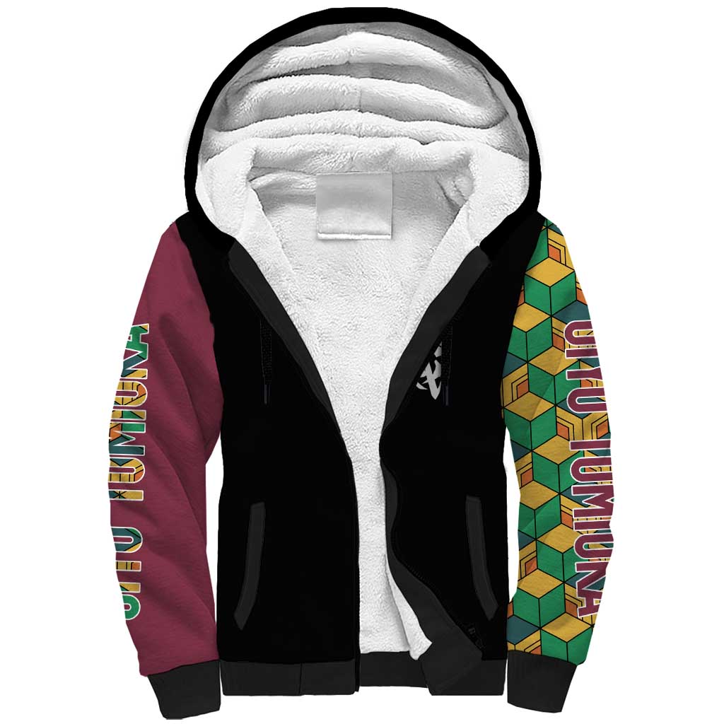 Giyu Tomioka V2 Demon Slayer Sherpa Hoodie Anime Style