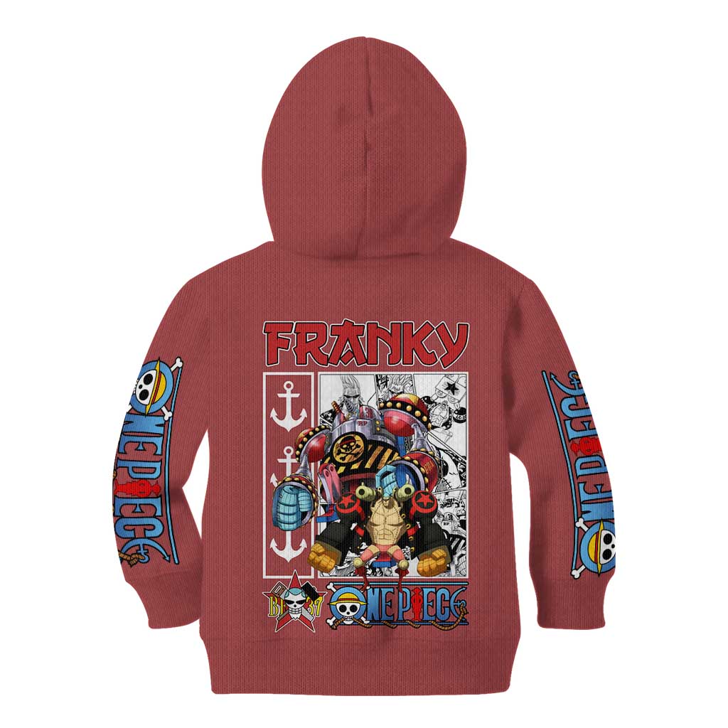 Franky One Piece Kid Hoodie Anime Style