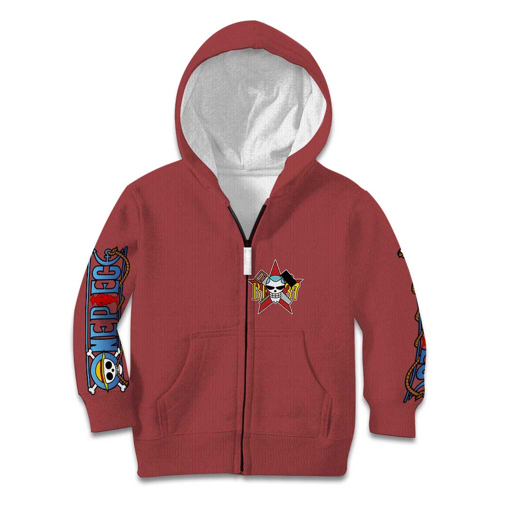 Franky One Piece Kid Hoodie Anime Style