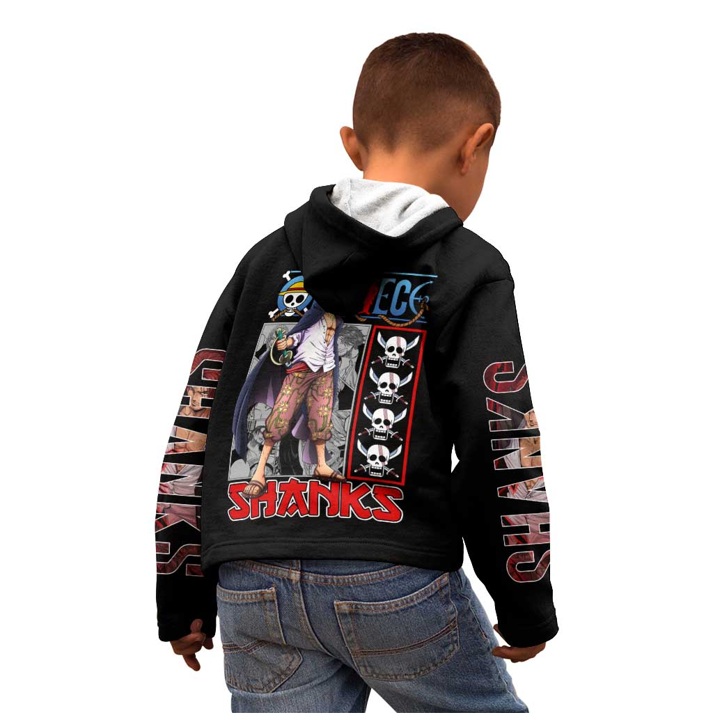 Shanks One Piece Kid Hoodie Anime Style