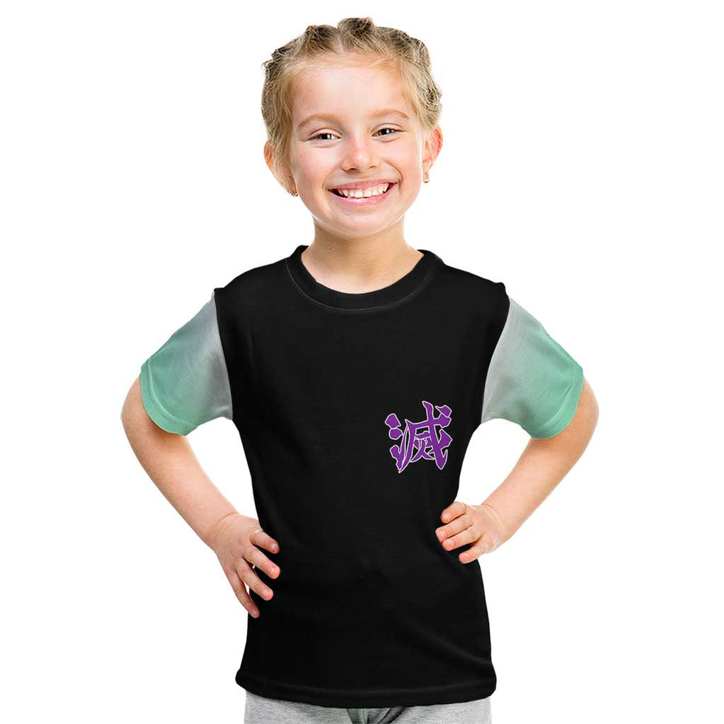 Shinobu Kocho Kimesu No Yaiba Kid T Shirt Japan Anime Style