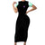 Shinobu Kocho Kimesu No Yaiba Short Sleeve Bodycon Dress Japan Anime Style