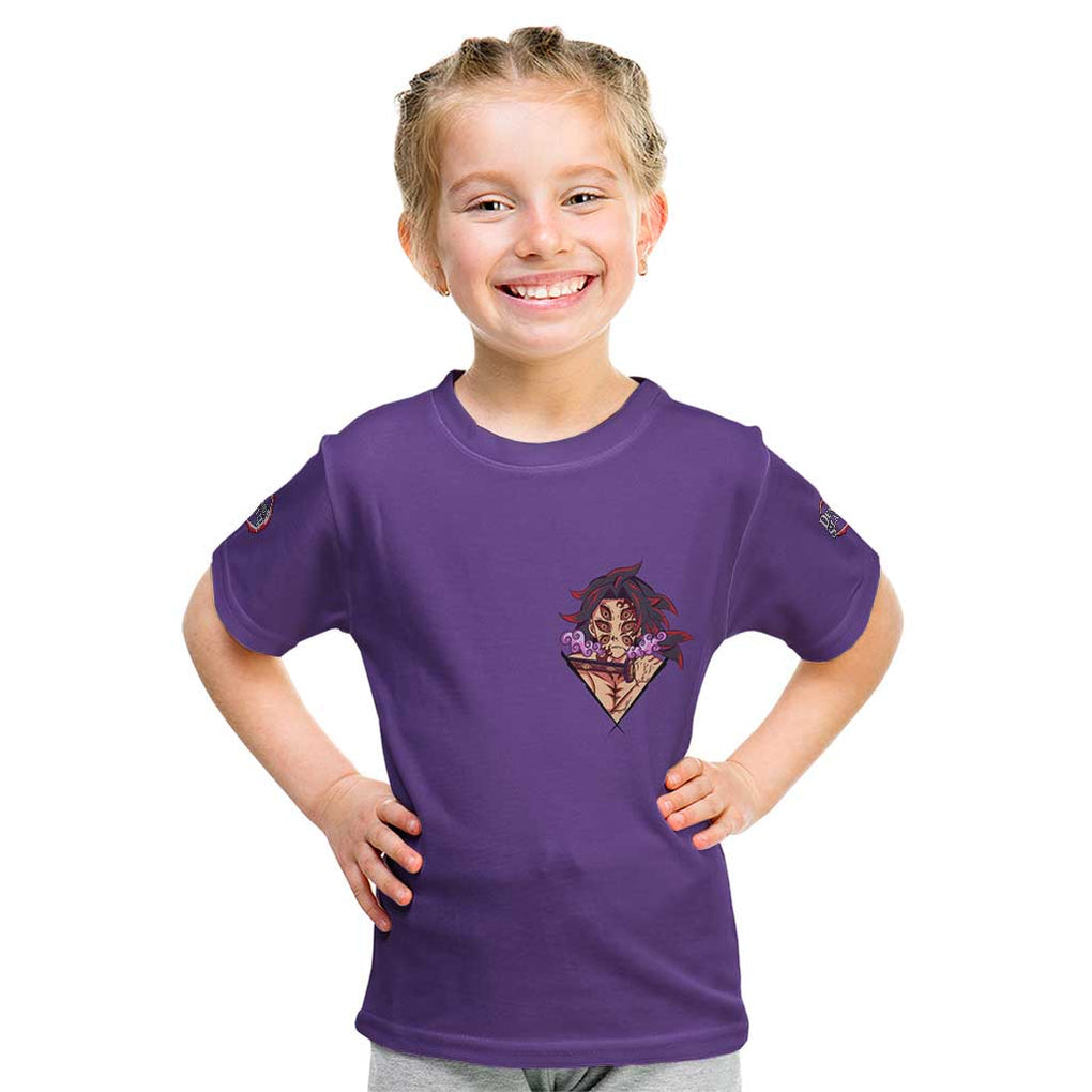 Kokushibo Kimesu No Yaiba Kid T Shirt Japan Anime Style