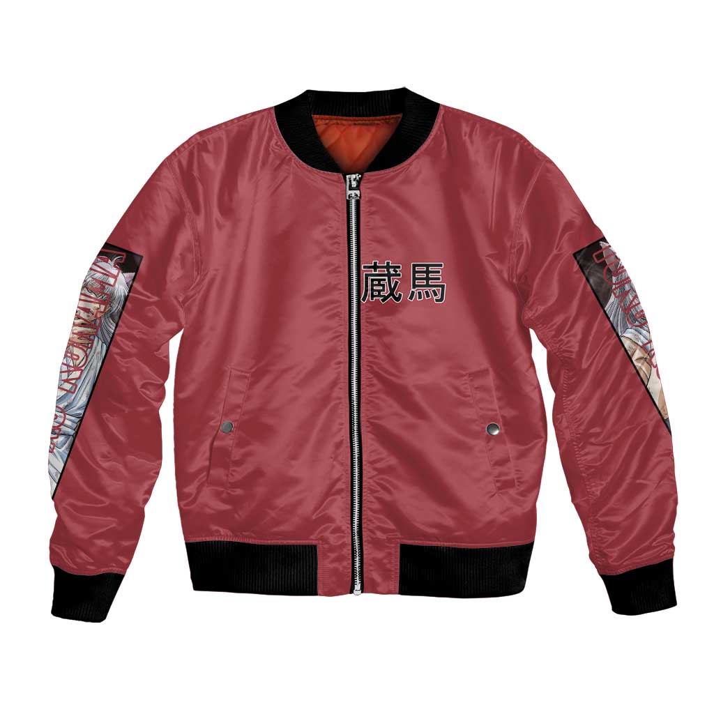 Yoko Kurama Yuyu Hakusho Bomber Jacket Anime Style