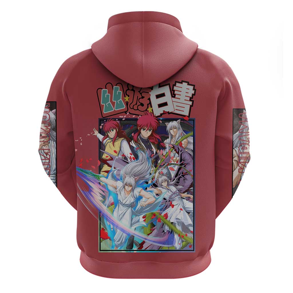 Yoko Kurama Yuyu Hakusho Hoodie Anime Style