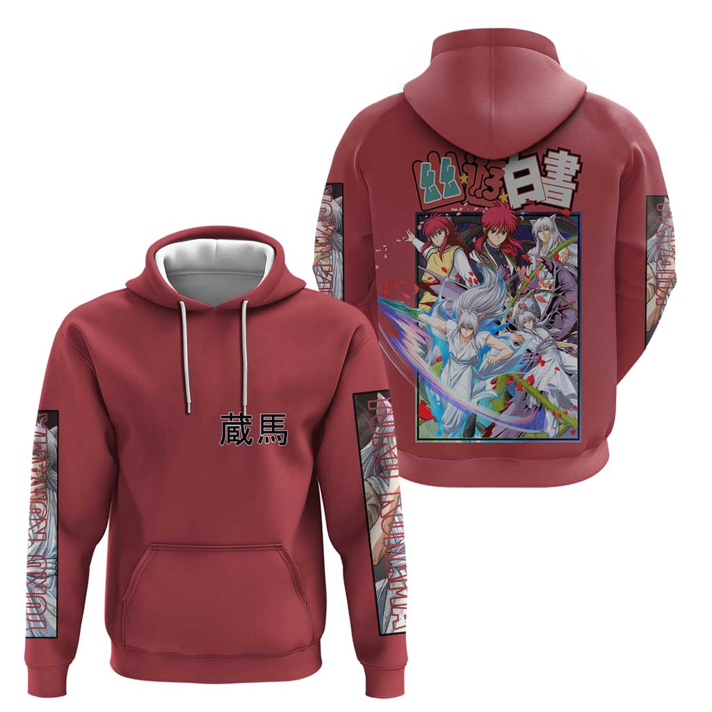 Yoko Kurama Yuyu Hakusho Hoodie Anime Style
