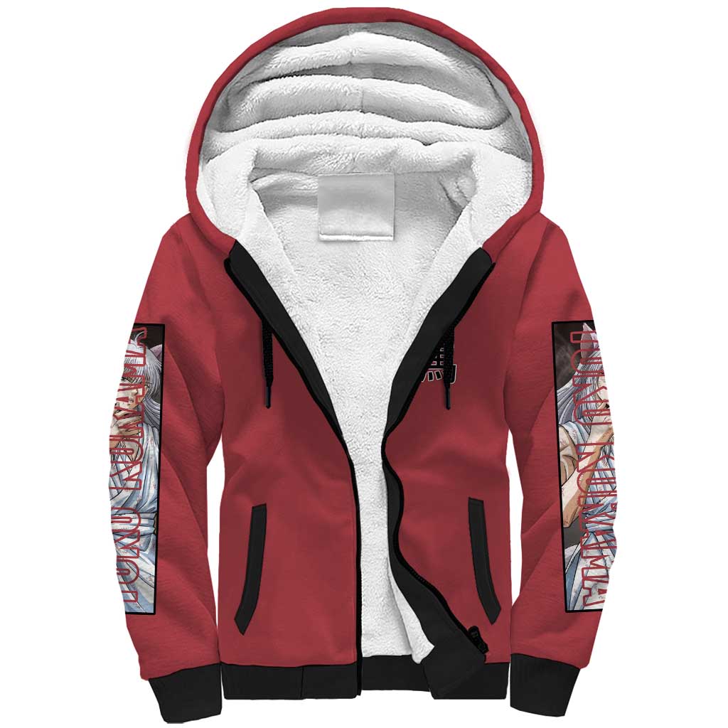 Yoko Kurama Yuyu Hakusho Sherpa Hoodie Anime Style