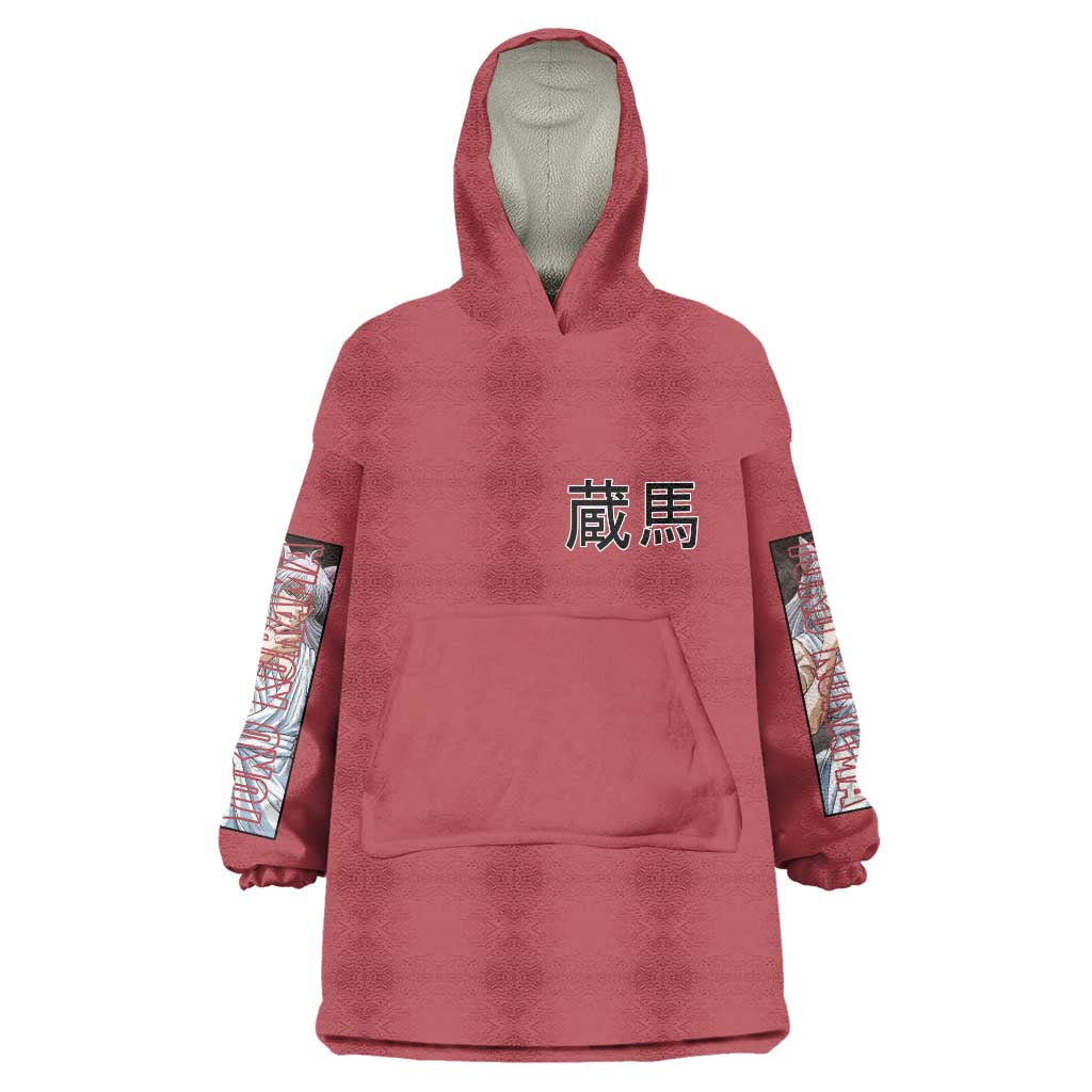 Yoko Kurama Yuyu Hakusho Wearable Blanket Hoodie Anime Style