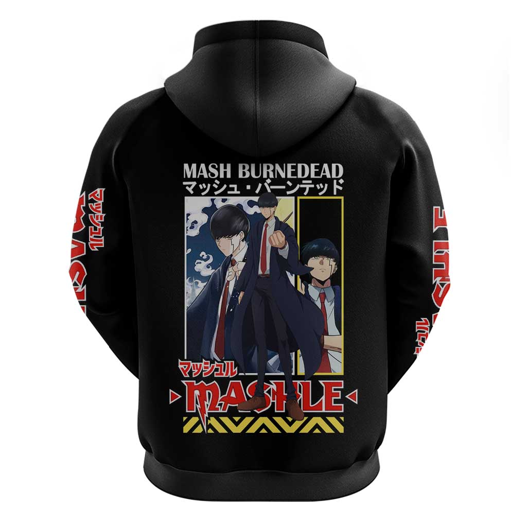 Mash Burnedead Mashle Hoodie Anime Style