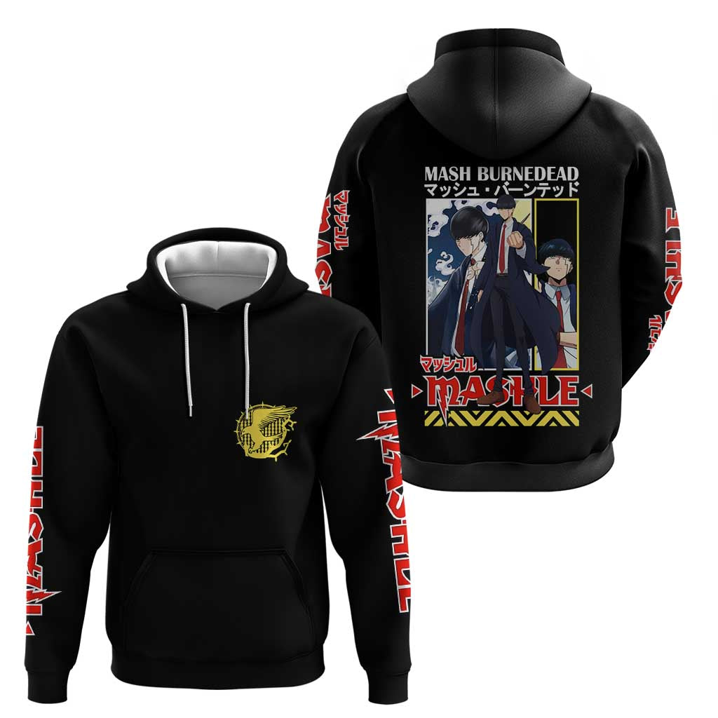 Mash Burnedead Mashle Hoodie Anime Style