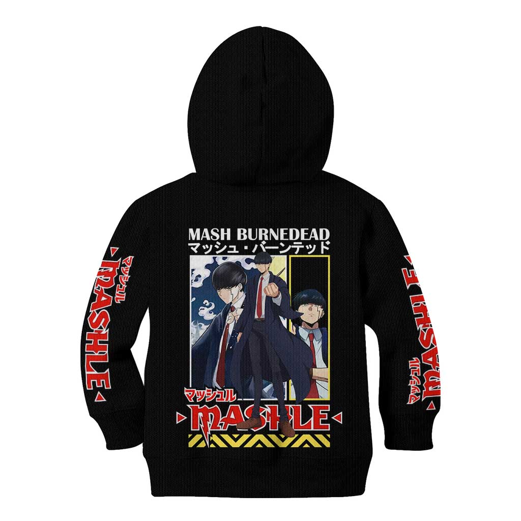 Mash Burnedead Mashle Kid Hoodie Anime Style