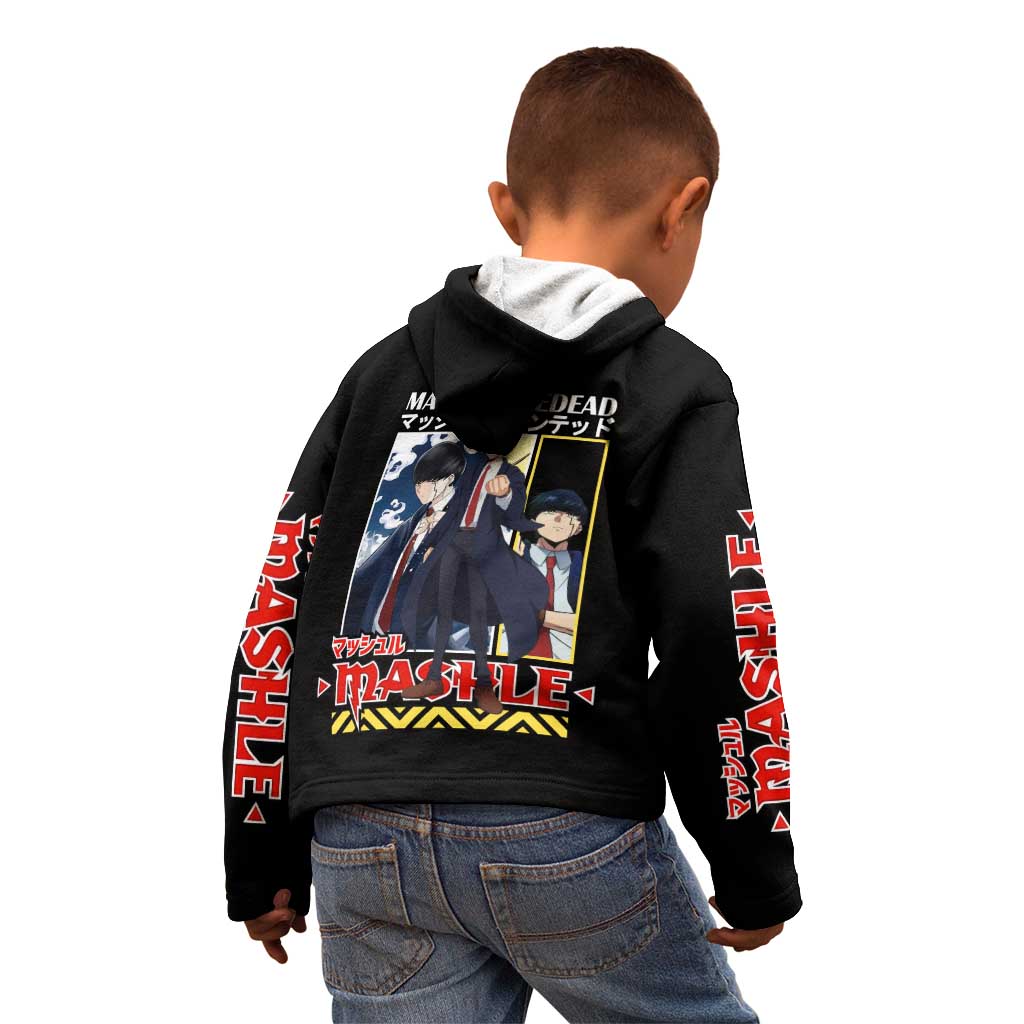 Mash Burnedead Mashle Kid Hoodie Anime Style