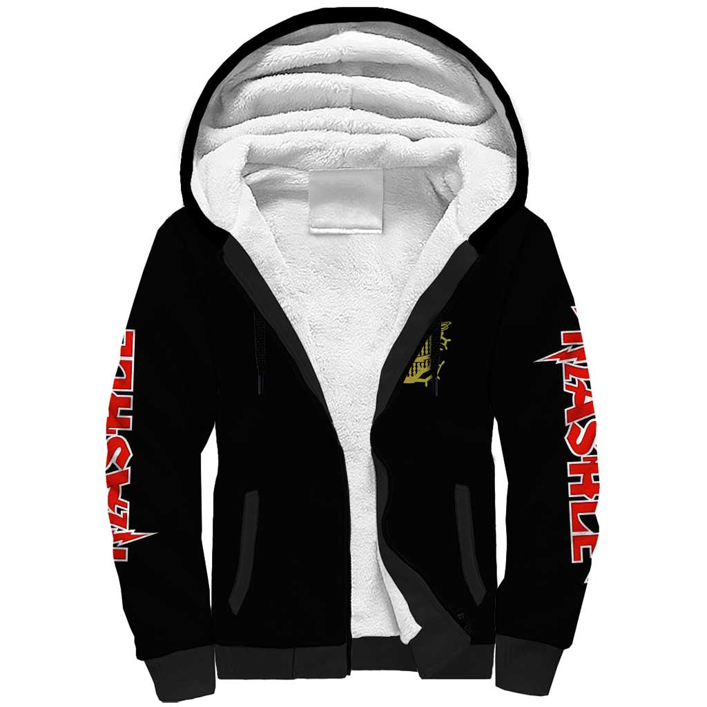 Mash Burnedead Mashle Sherpa Hoodie Anime Style