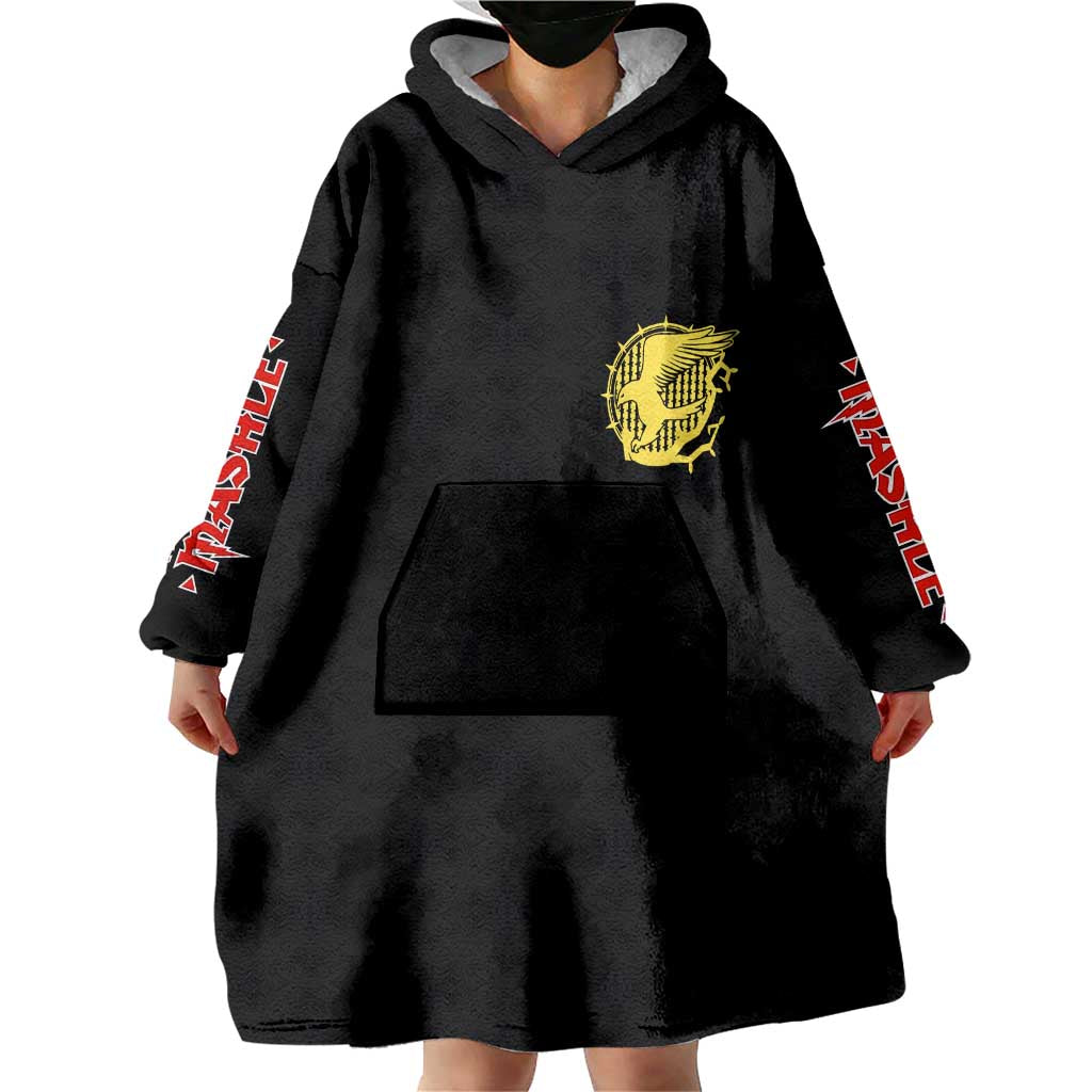 Mash Burnedead Mashle Wearable Blanket Hoodie Anime Style