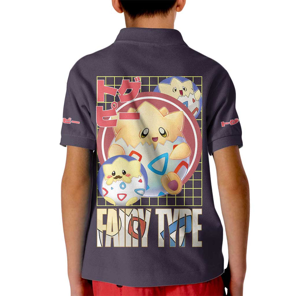 Togepi - Poke Kid Polo Shirt Anime Style